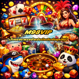 ทำความรู้จักกับ m98vip แพลตฟอร์มที่รวมทุกความสนุกไว้ในที่เดียว